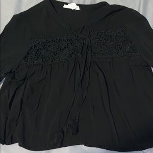 Black Lace Forever 21 Top